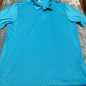 Zyia XL Men's Blue Polo Shirt